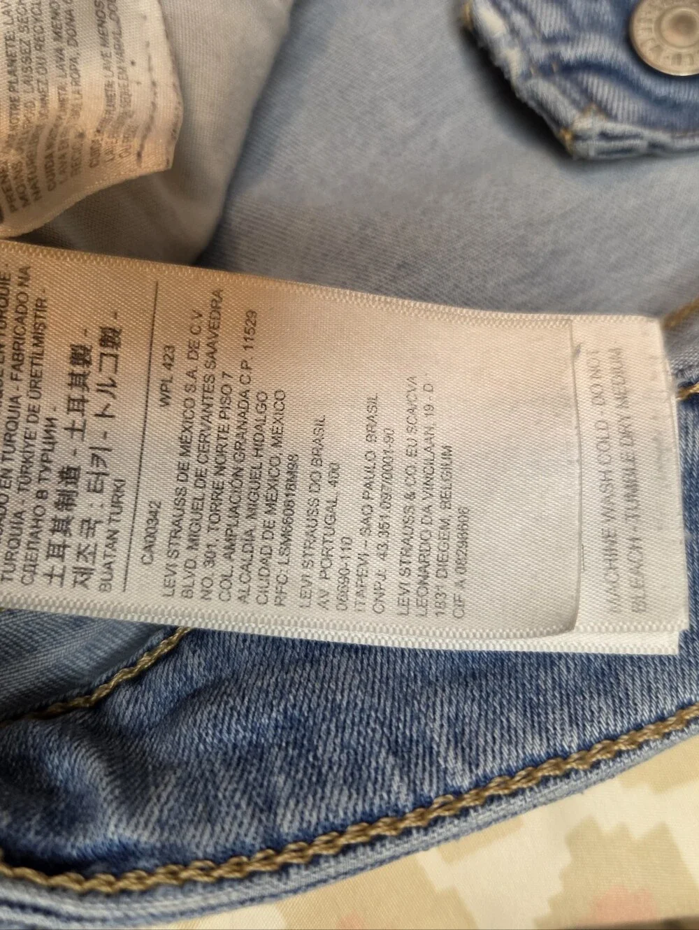 LEVI'S 711 Skinny Jeans 28 W28 L28